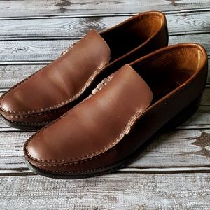 FLORSHEIM Men's YUMA Brown Loafers SIZE 7E